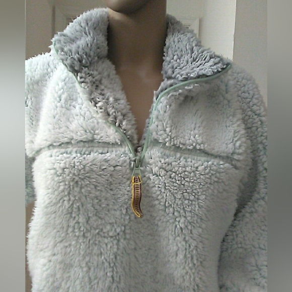 MUSHY GUSHY Cozy Pink Sherpa Pullover Jackets (2 AVAILABLE) BY BLUE STAR W ZIP - Picture 3 of 16